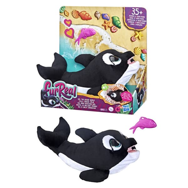 FurReal Koi the Kisser Whale Plush - image 