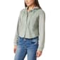 Juniors Wallflower Dreamer 2 Fer Button Front Jacket - image 5