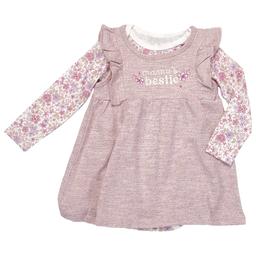 Baby Girl (12-18M) Rene Rofe(R) Mama Bestie Terry Jumper Set