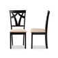Baxton Studio Sylvia Dining Chairs - Set of 2 - image 2