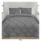 Sweet Home Collection 3pc. Pinch Pleat Pintuck Duvet Cover Set - image 6