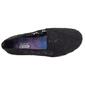 Womens Ashley Blue Embroidered Floral Twin Gore Flats - image 4