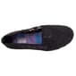 Womens Ashley Blue Embroidered Floral Twin Gore Flats - image 4