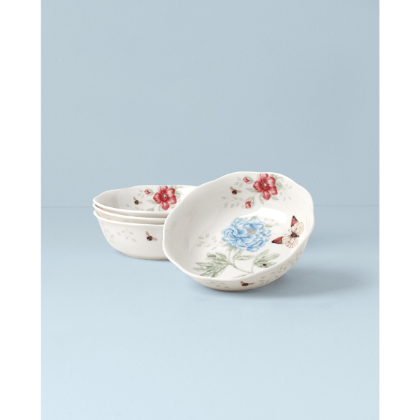 Lenox® Butterfly Meadow® Soup Bowls - Set of 4