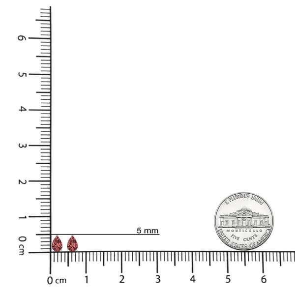 Haus of Brilliance 1/2ctw. Lab Grown Pink Diamond Pear Earrings