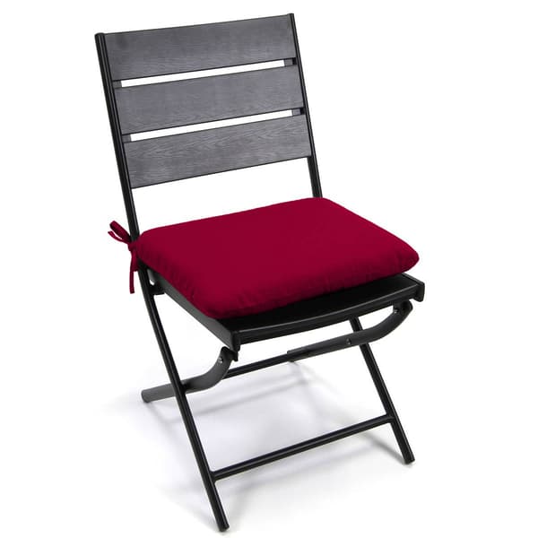 Jordan Manufacturing Solid Chair Pad Seat Cushion