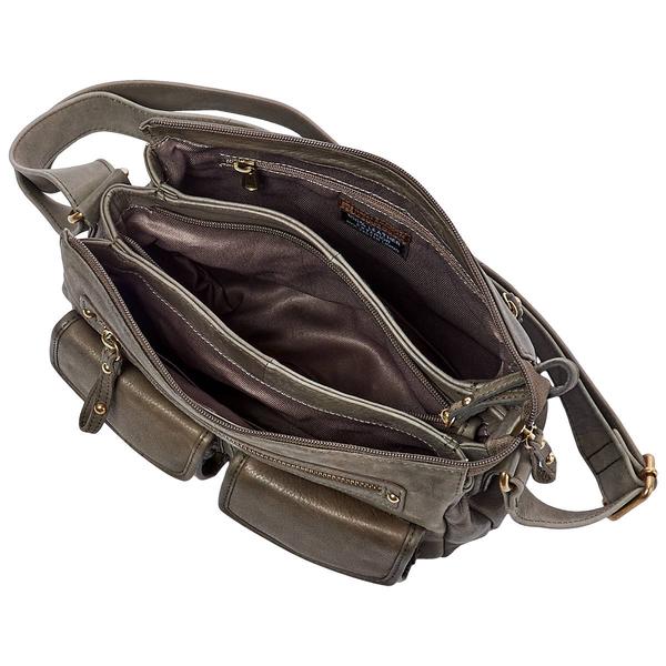 Great American Leatherworks Antique Calf Double Flap Crossbody