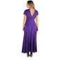 Plus Size 24/7 Comfort Apparel Empire Waist Maxi Dress - image 2