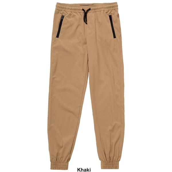 Boys (8-20) Brooklyn Cloth® 4-Way Stretch Zip Pocket Joggers - Boscov's