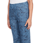 Womens Ruby Rd. Indigo Go Paisley Stretch Denim Pull-On Jeans - image 5