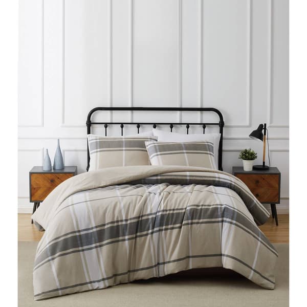 Truly Soft Preston Flannel Comforter Set