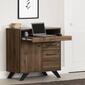 South Shore Flam Natural Walnut Multi-Function Secretary Desk - image 2