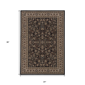 HomeRoots Black & Ivory Oriental Accent Rug - image 3