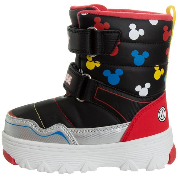 Little Boys Disney Mickey Mouse Snow Boots