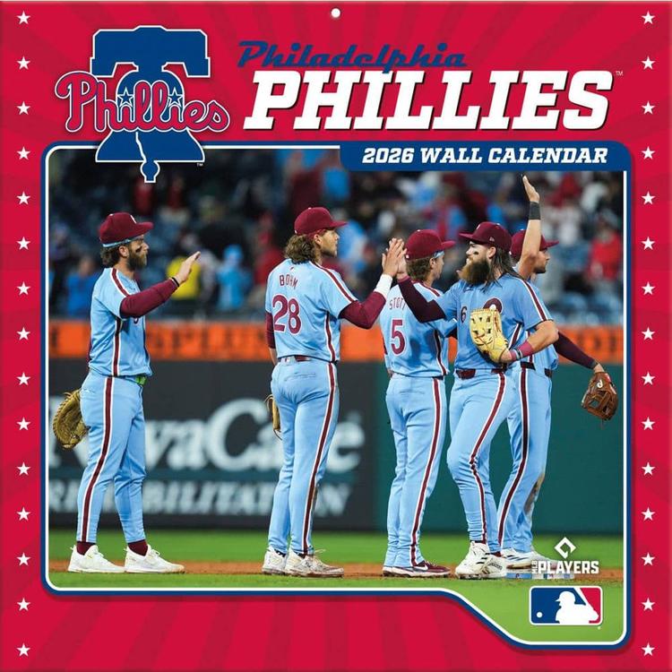 Lang(R) 2026 Philadelphia Phillies Wall Calendar