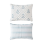 Martha Stewart Flower Block Print Quilt Set - image 3