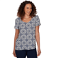 Plus Size Emaline Summer In The City Short Tulip Sleeve Blouse - image 1