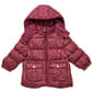 P/H 10/1/24 Baby Girl &#40;12-24M&#41; Pink Platinum Print Puffer Coat - image 1