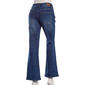 Juniors No Comment Mid Rise 2 Button Bootcut Jeans - image 3