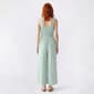 Juniors No Comment Wide Strap Smock Bodice Wide Leg Jumpsuit - image 2