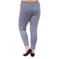 Plus Size 24/7 Comfort Apparel Striped Stretch Leggings - image 2