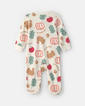 Baby Unisex (NB-9M) Thanksgiving 2-Way Zip Pajamas - image 2