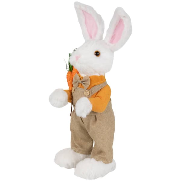 Northlight Seasonal Boy Rabbit w/ Overalls Easter Figurine