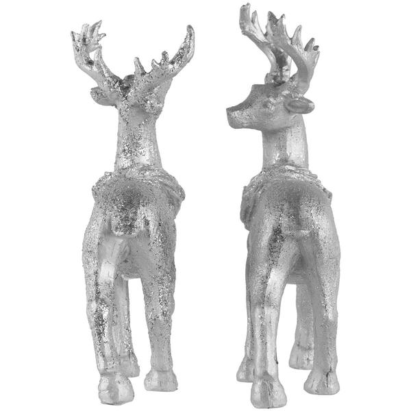 Northlight Seasonal Reindeer Christmas Figurines - Set of 2