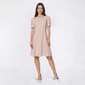 Womens DKNY Short Sleeve Solid A-Line Dress - image 1