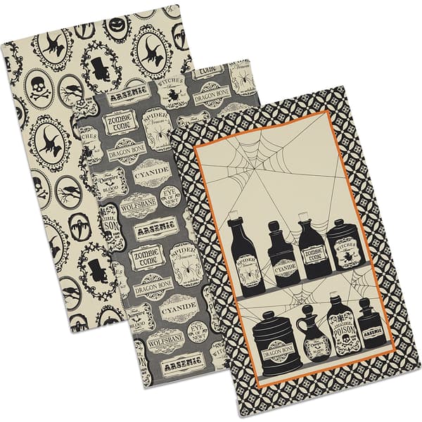 DII&#40;R&#41; Hocus Pocus Kitchen Towel Set Of 3 - image 