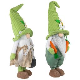 Northlight Seasonal Gardening Gnomes Easter Figurines - Set of 2