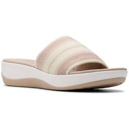 Womens Clarks(R) Cloudsteppers(tm) Arla Hollis Slide Sandals