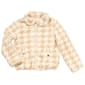 Girls (7-12) BTween(R) Sherpa Zip Up Houndstooth Jacket - image 1