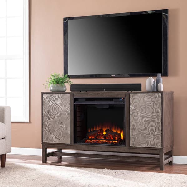 Southern Enterprises Lannington Electric Fireplace