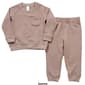 Baby Boy &#40;12-24M&#41; 90 Degree&#174; by Reflex Brushed Terry Jog Set - image 3