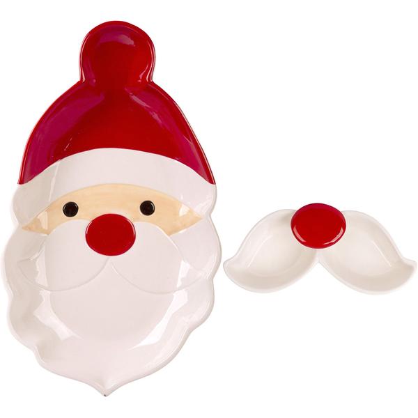 Home Essentials Santa Face Chip Dip - image 