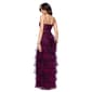 Juniors Blondie Nites Mesh Ruffle A-Line Dress - image 2