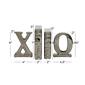 9th & Pike&#174; Silver Ceramic Bookend Sculptures - Set of 4 - image 7