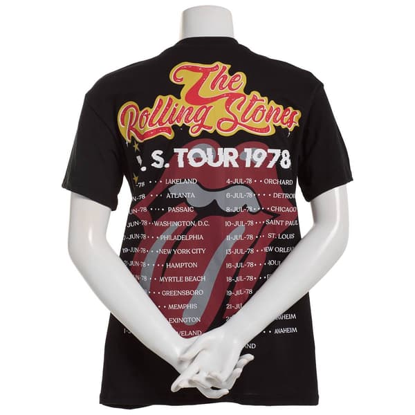 Juniors Freeze Juniors Rolling Stones Tongue Tour Graphic Tee
