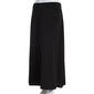 Womens NY Collection Pull On Solid Long Skirt - image 1
