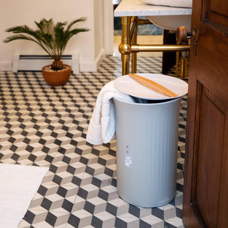 LiveFine Large Bucket Style Electric Towel Warmer