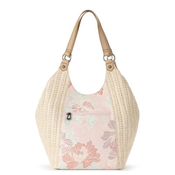 Sakroots Roma Pink Floral Shopper Tote