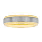 Mens Gentlemens Classics&#40;tm&#41; Two-Tone Tungsten Ring - image 1