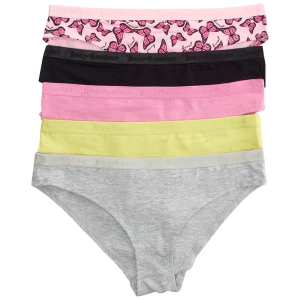 Juniors Juicy Couture 5pk. Bikini Panties JC9447-5PKCS
