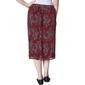 Womens Alfred Dunner Mulberry Street Woven Paisley Skirt - image 2