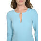 Womens Tommy Hilfiger Long Sleeve Keyhole Scuba A-Line Dress - image 3