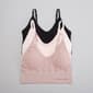 Womens Laura Ashley&#40;R&#41; 3pk. Cable Knit Longline Bras LS6945-3PKA - image 1