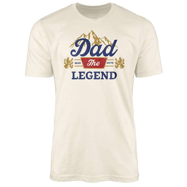 Mens Dad the Legend Short Sleeve Tee