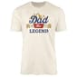 Mens Dad the Legend Short Sleeve Tee - image 2