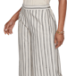 Womens Ruby Rd. Tropical Noir Pull On Stripe Wide Leg Pants - image 5